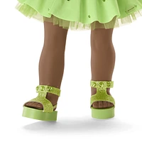 August Phenomenal Peridot Outfit for 18-inch Dolls