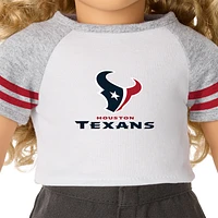 American Girl® x NFL Houston Texans Fan Tee for 18-inch Dolls