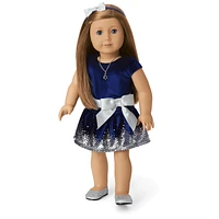 Hanukkah Celebration Outfit for 18-inch Dolls