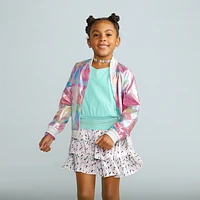 Sweet Street Bomber Jacket for Girls