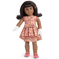 Melody’s™ Fancy Floral Dress for 18-inch Dolls