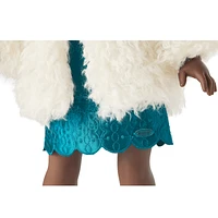 Jazzy Flapper & Fur Coat Outfit for 18-inch Dolls