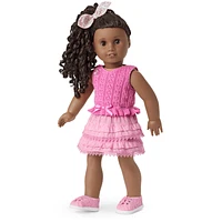 American Girl® x LoveShackFancy Rosy Ruffles Billie Skirt for 18-inch Dolls