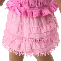 American Girl® x LoveShackFancy Rosy Ruffles Billie Skirt for 18-inch Dolls