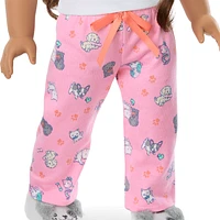 Waking Up Is Ruff PJs for 18-inch Dolls