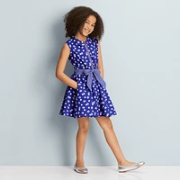 Purr-fect Dots Dress for Girls