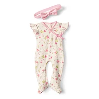 Beautiful Blooms Pajamas for Little Girls & Bitty Baby® Dolls