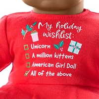 Holiday Wish List PJs for Bitty Baby® Dolls