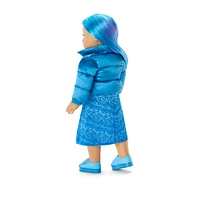December Blue Beauty Topaz Outfit for 18-inch Dolls