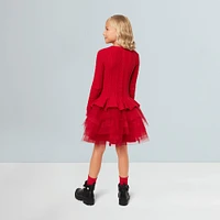 American Girl® x Something Navy Crimson Sparkle Sweater Dresses for Girls & Little Girls