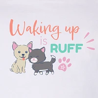 Waking Up Is Ruff PJs for Girls & 18-inch Dolls