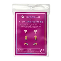 American Girl® x Stephanie Gottlieb Golden Glow Earring Set for 18-inch Dolls