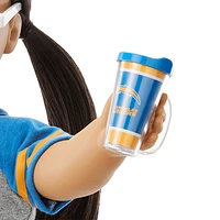 American Girl® x NFL Los Angeles Chargers Fan Outfit & Accessories for 18-inch Dolls