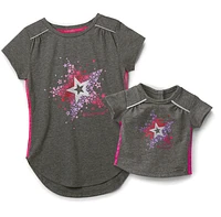 Star Bright Tee for Girls & 18-inch Dolls