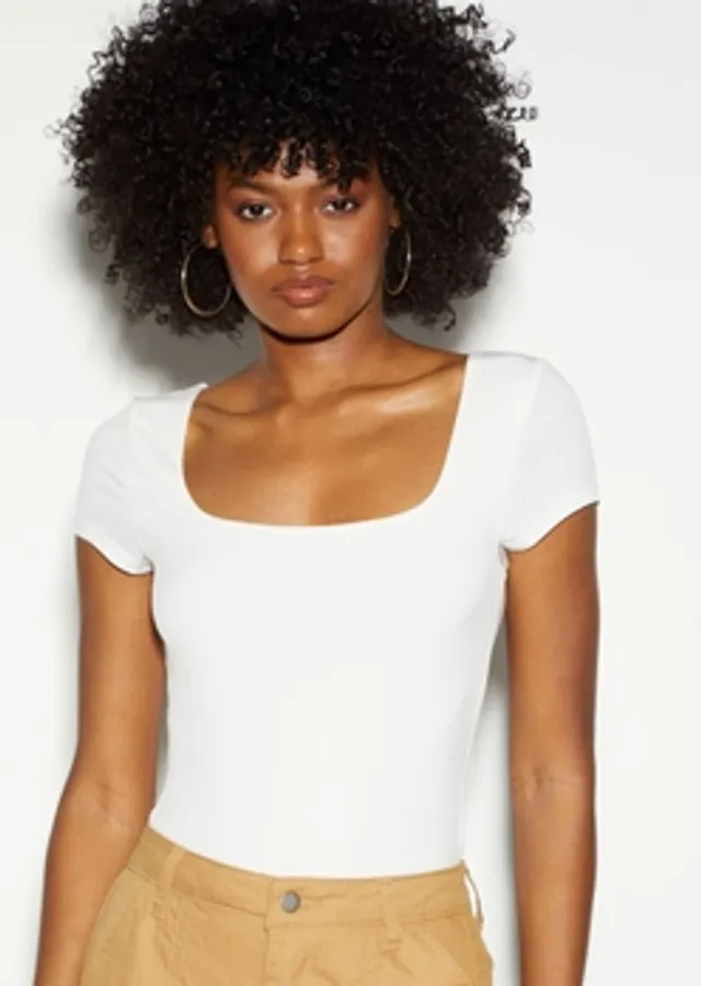 Rue21 Square Neck Contour Bodysuit