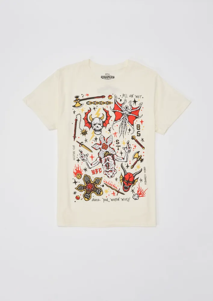 Rue21 Stranger Things Hawkins High Graphic Tee