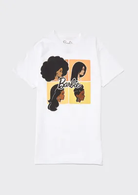 Multicultural Barbie Square Graphic Tee