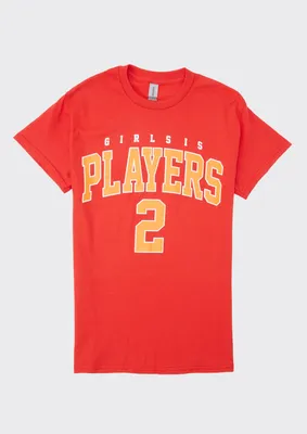 Girls Is Players 2 Graphic Tee