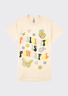 Positivity Is Powerful Graphic Tee