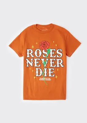 Roses Never Die Graphic Tee