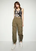 Rue21 Olive Baggy Cargo Pants