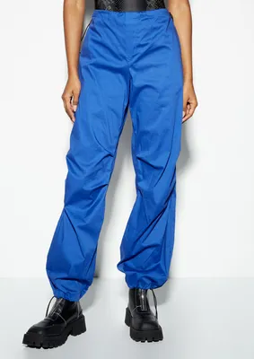 Blue Parachute Pants
