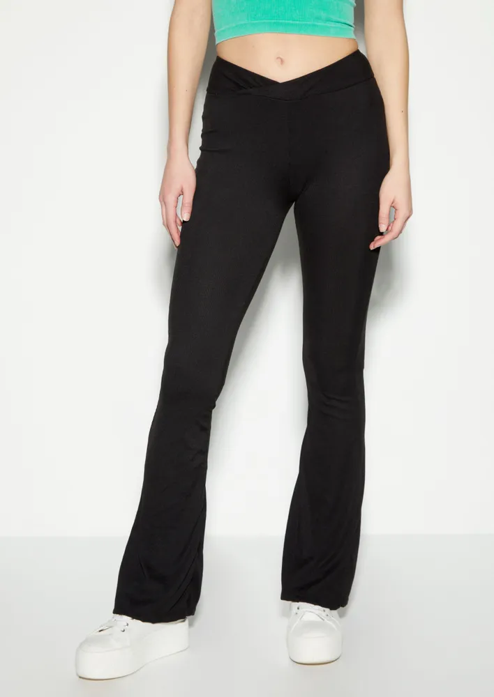 Buy Nike Black Air Essential High Waisted Flare Leggings from Next Poland