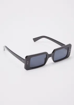 Black Square Lens Y2K Sunglasses