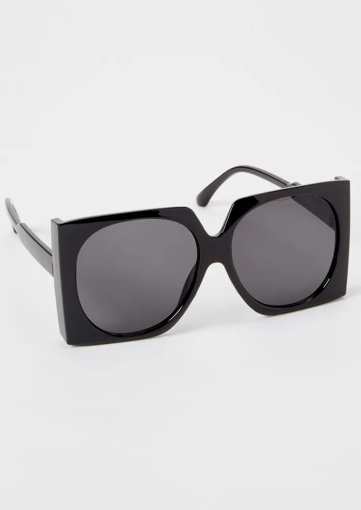 Oversized Square Sunglasses Women 2023 Brand Designer Large Frame Sun –  Cinily