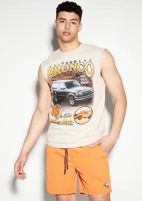 Vintage Ford Bronco Graphic Tank Top