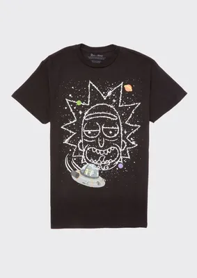 Rick And Morty Constellation Graphic Tee