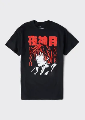 Black Death Note Graphic Tee