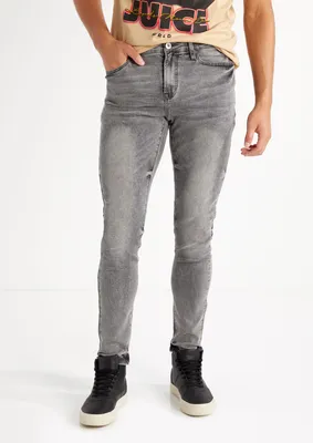 Gray Super Skinny Jeans