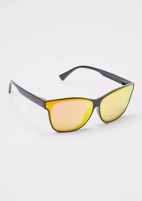 Yellow Lens Peabody Sunglasses