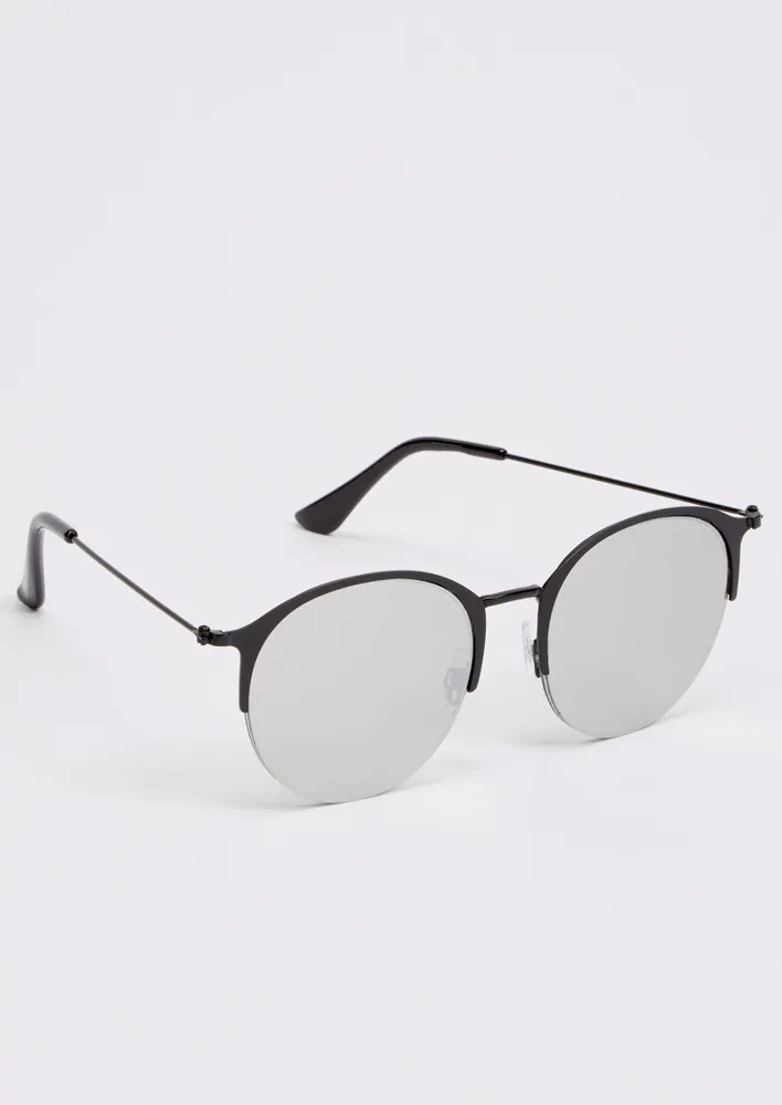 Mirrored Lens Sunglasses