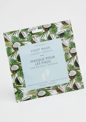 Coconut Hibiscus Foot Mask
