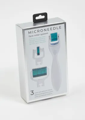 4-Pack Microneedle Face Roller System