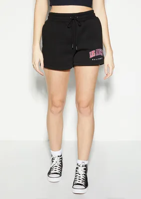 Los Angeles Embroidered Fleece Shorts