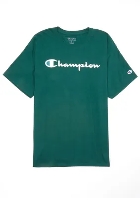 Green Champion Logo Graphic Tee