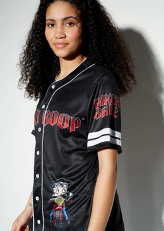 Rue21 Tropical Worldwide Graphic Baseball Jersey