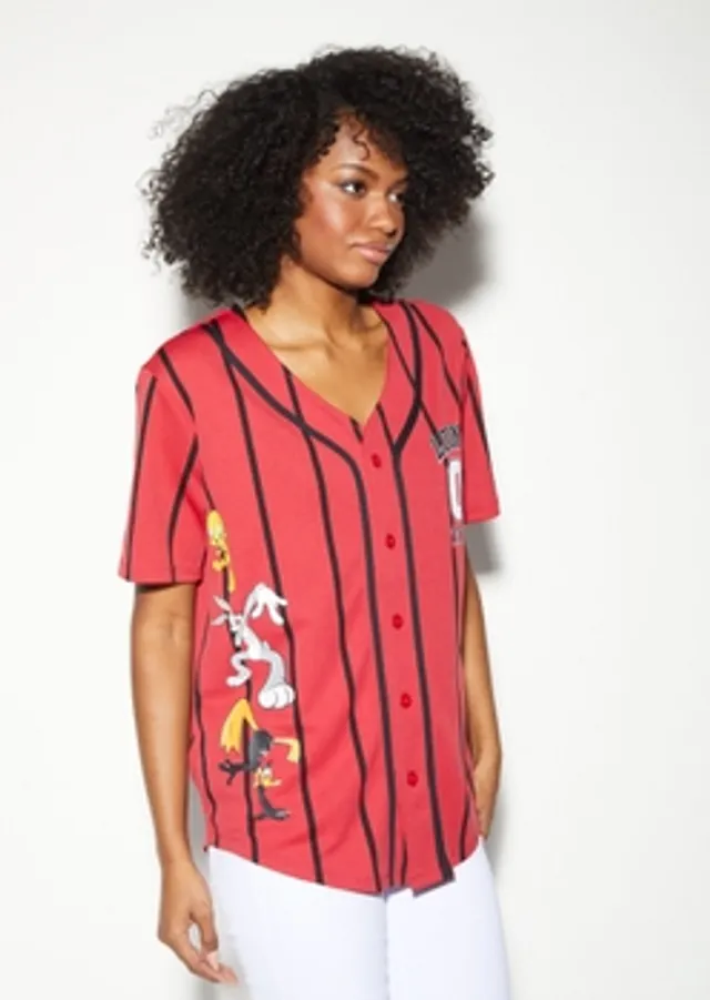 Rue21 Tropical Worldwide Graphic Baseball Jersey