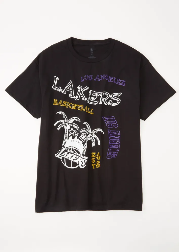 Rue21 Split Color LA Lakers Graphic Tee