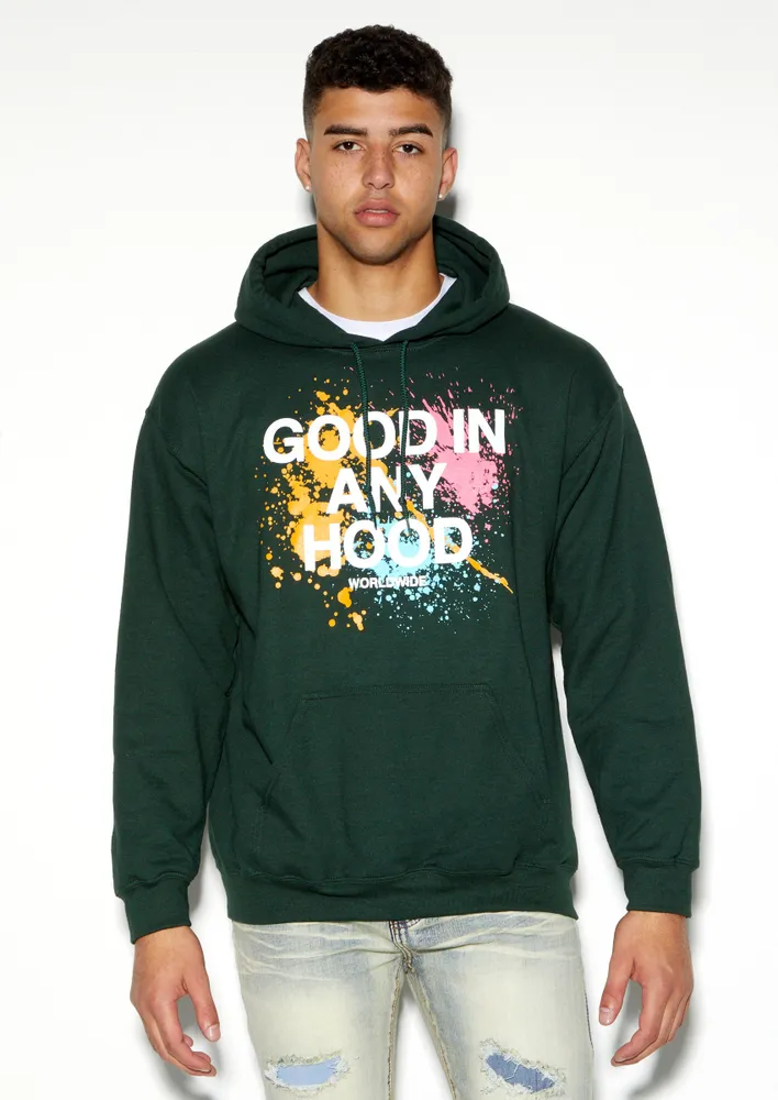 Rue21 Good Any Hood Graphic Hoodie