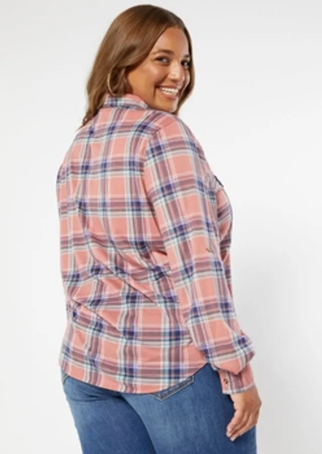 Profile Dodgers Plus Size Pop Fashion Button-Up Jersey - Women's