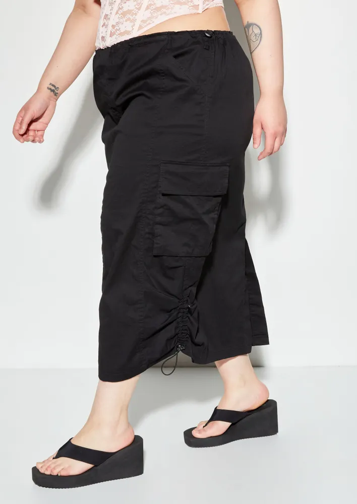 Parachute Skirt - Black