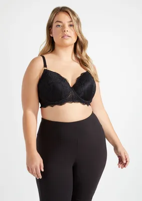 Plus Must Have Extreme Push Up Demi Bra