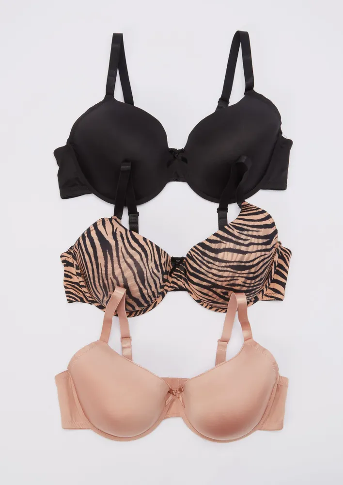  Victoria Secret Lingerie Set Leopard Underwear and Bra