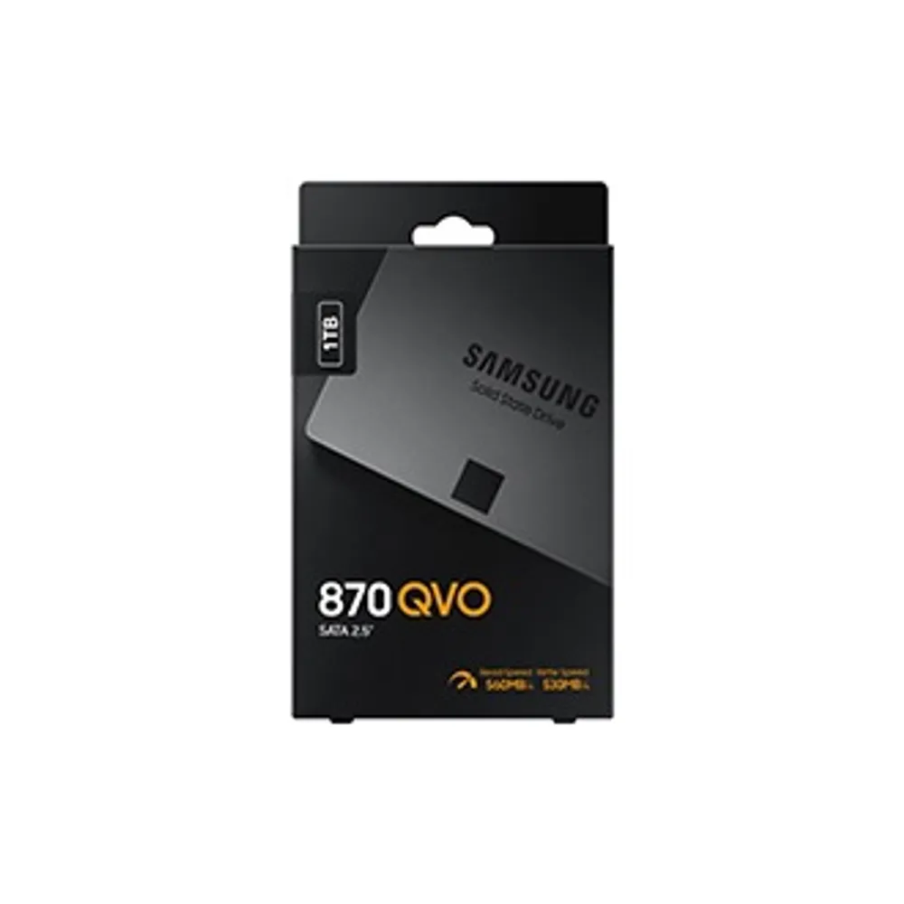 Samsung 870 QVO 1TB SATA 2.5" internal Solid State Drive (SSD) (MZ-77Q1TB/AM) | Samsung CA