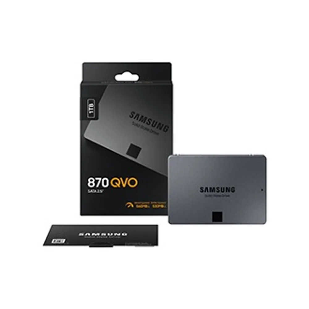 Samsung 870 QVO 1TB SATA 2.5" internal Solid State Drive (SSD) (MZ-77Q1TB/AM) | Samsung CA