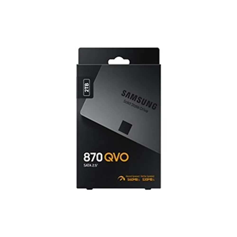 Samsung 870 QVO 2TB SATA 2.5" internal Solid State Drive (SSD) (MZ-77Q2TB/AM) | Samsung CA